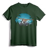 Twilight Flight Beaver Bushplane Pilot T-Shirt | Alaskan Aviation Art Tee for Airplane Lovers
