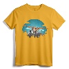 Twilight Flight Beaver Bushplane Pilot T-Shirt | Alaskan Aviation Art Tee for Airplane Lovers