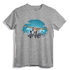 Twilight Flight Beaver Bushplane Pilot T-Shirt | Alaskan Aviation Art Tee for Airplane Lovers