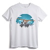 Twilight Flight Beaver Bushplane Pilot T-Shirt | Alaskan Aviation Art Tee for Airplane Lovers