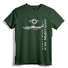 P-51 Mustang WWII Fighter Airplane Profile T-Shirt - Vintage Aviation Apparel for Warbird Enthusiasts and Military Aviation Fans
