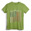 F15 Eagle Fighter Jet USA Flag Airplane 4th Of July T-Shirt - Patriotic Vintage Aircraft Design for Military Veterans and Enthusiasts