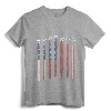 F15 Eagle Fighter Jet USA Flag Airplane 4th Of July T-Shirt - Patriotic Vintage Aircraft Design for Military Veterans and Enthusiasts