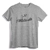 P-40 Warhawk WWII Fighter Airplane Profile T-shirt - Vintage Aircraft Tee for Aviation Enthusiasts and Warbird Collectors