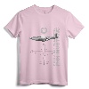 P-51 Mustang WWII Fighter Airplane Profile Long Sleeve T-Shirt - Vintage Aircraft Apparel for Aviation Enthusiasts