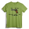 .45 Caliber 1911 Pistol Like a 9mm But For Men Shirt - Gun Enthusiast Tee with Pistol Caliber Comparison Design