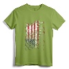 USA Flag Airsoft T-Shirt - Patriotic Shooting Sports Game Gift for Airsoft Players and Fans