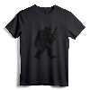 Bigfoot Airsoft T-Shirt, Sasquatch Airsofting Tee Apparel - Funny Cryptid Airsoft Player Shirt for Men and Women