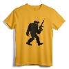 Bigfoot Airsoft T-Shirt, Sasquatch Airsofting Tee Apparel - Funny Cryptid Airsoft Player Shirt for Men and Women