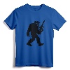 Bigfoot Airsoft T-Shirt, Sasquatch Airsofting Tee Apparel - Funny Cryptid Airsoft Player Shirt for Men and Women