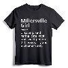 MILLERSVILLE GIRL PA PENNSYLVANIA Funny City Home Roots Gift T-Shirt - Retro State Pride Apparel for Men, Women, Kids