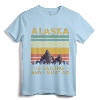 Alaska Gifts For Men Women Denali Juneau Alyaska T-Shirt - Alaskan Cities Souvenir Tee for Travel Enthusiasts