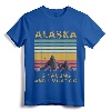 Alaska Gifts For Men Women Denali Juneau Alyaska T-Shirt - Alaskan Cities Souvenir Tee for Travel Enthusiasts