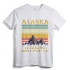 Alaska Gifts For Men Women Denali Juneau Alyaska T-Shirt - Alaskan Cities Souvenir Tee for Travel Enthusiasts