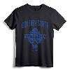 Distressed Warrior Retro Look Party Tailgate Fan Gift T-Shirt - Golden State Basketball Apparel for Season Playoffs and Game Events