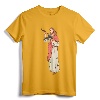 Jesus with AK47 Assault Rifle T-Shirt - Controversial Christian Tee for Dark Humor Enthusiasts