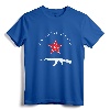 Soviet Kalashnikov AK-47 Vintage USSR Russian Gun Red Star T-Shirt - Retro Soviet Union CCCP Hammer & Sickle Tee for History Enthusiasts
