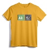 AK47 Periodic Table, AK-47 Rifle Elements T-Shirt - Gun Enthusiast Apparel for AK-47 Owners and Collectors