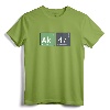 AK47 Periodic Table, AK-47 Rifle Elements T-Shirt - Gun Enthusiast Apparel for AK-47 Owners and Collectors