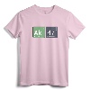 AK47 Periodic Table, AK-47 Rifle Elements T-Shirt - Gun Enthusiast Apparel for AK-47 Owners and Collectors