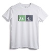 AK47 Periodic Table, AK-47 Rifle Elements T-Shirt - Gun Enthusiast Apparel for AK-47 Owners and Collectors