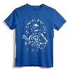 In Omnia Paratus Skeleton AK-47 T-Shirt - Memento Mori Graphic Tee with Traditional Tattoo Ink Style Skull and Rifle Design