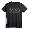 Akron Ohio Retro Vintage Weathered Throwback T-Shirt - Stylish Akron Pride Tee for Locals and Visitors