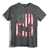 Akita 4th of July Patriotic American USA Flag Gift T-Shirt - Dog Lover Costume for Akita Mom or Dad