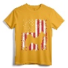 Akita 4th of July Patriotic American USA Flag Gift T-Shirt - Dog Lover Costume for Akita Mom or Dad