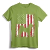 Akita 4th of July Patriotic American USA Flag Gift T-Shirt - Dog Lover Costume for Akita Mom or Dad