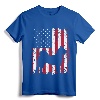 Akita 4th of July Patriotic American USA Flag Gift T-Shirt - Dog Lover Costume for Akita Mom or Dad