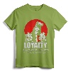 Japan Hachiko Akita Inu Loyalty Symbol T-shirt - Samurai Anime Manga Tee for Dog Lovers