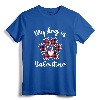 My Dog is My Valentine Tee | Gift for Dog Lover T-Shirt | Valentine's Day Dog Lover Shirt for Women