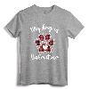 My Dog is My Valentine Tee | Gift for Dog Lover T-Shirt | Valentine's Day Dog Lover Shirt for Women