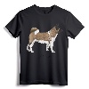 Akita Fun Doggy Shirt T-Shirt - Cute Canine Tee for Pet Lovers and Dog Owners - Great Gift Idea for Men, Women, and Kids