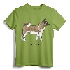 Akita Fun Doggy Shirt T-Shirt - Cute Canine Tee for Pet Lovers and Dog Owners - Great Gift Idea for Men, Women, and Kids