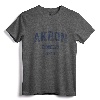 Akron Ohio Vintage Athletic Sports Design T-Shirt - Retro Akron OH Pride Tee for Sports Fans and Locals