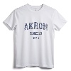 Akron Ohio Vintage Athletic Sports Design T-Shirt - Retro Akron OH Pride Tee for Sports Fans and Locals