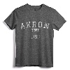 Akron Ohio OH Vintage T-Shirt - Stylish Hometown Souvenir Tee for Men and Women