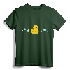 Cute Yellow Rubber Ducky T-shirt - Kawaii Duck Graphic Tee for Kids and Adults - Adorable Duckie Shirt