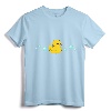 Cute Yellow Rubber Ducky T-shirt - Kawaii Duck Graphic Tee for Kids and Adults - Adorable Duckie Shirt