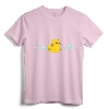 Cute Yellow Rubber Ducky T-shirt - Kawaii Duck Graphic Tee for Kids and Adults - Adorable Duckie Shirt