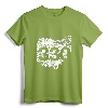 Akron Youngstown Cuyahoga Area Code 330 Shirt, Ohio Gift - Clever Design Lightweight Tee for State Residents and Proud Ohioans