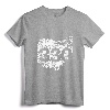 Akron Youngstown Cuyahoga Area Code 330 Shirt, Ohio Gift - Clever Design Lightweight Tee for State Residents and Proud Ohioans