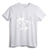 Akron Youngstown Cuyahoga Area Code 330 Shirt, Ohio Gift - Clever Design Lightweight Tee for State Residents and Proud Ohioans
