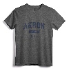 Akron Ohio Vintage Athletic Sports Design Pullover Hoodie - Retro Akron OH Hoodie for Sports Fans and Locals