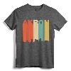 Vintage 1970's Style Akron Ohio Skyline T-Shirt - Retro Cityscape Tee for Akron Residents and Enthusiasts
