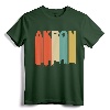 Vintage 1970's Style Akron Ohio Skyline T-Shirt - Retro Cityscape Tee for Akron Residents and Enthusiasts