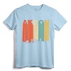 Vintage 1970's Style Akron Ohio Skyline T-Shirt - Retro Cityscape Tee for Akron Residents and Enthusiasts