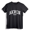 Akron Ohio OH College University Style Long Sleeve T-Shirt - Vintage Retro Akron Athletic Tee for Men, Women, and Kids